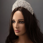 Wedding Crown Beautiful Crystal Beaded