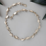 Wedding Hair Vine Halo in Light Gold - Hair Vine - Cassandra Lynne