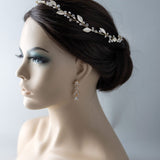 Wedding Hair Vine Halo in Light Gold - Hair Vine - Cassandra Lynne