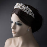 Wedding Headband Headpiece with Freshwater Pearls - Tiara - Cassandra Lynne