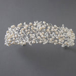 Wedding Headband Headpiece with Freshwater Pearls - Tiara - Cassandra Lynne