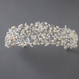 Wedding Headband Headpiece with Freshwater Pearls - Tiara - Cassandra Lynne