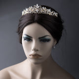 Wedding Tiara with Marquise Accents - Tiara - Cassandra Lynne