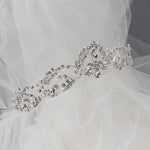 Wedding Tiara with Marquise Vine Design - Tiara - Cassandra Lynne
