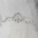 Wedding Tiara with Marquise Vine Design - Tiara - Cassandra Lynne