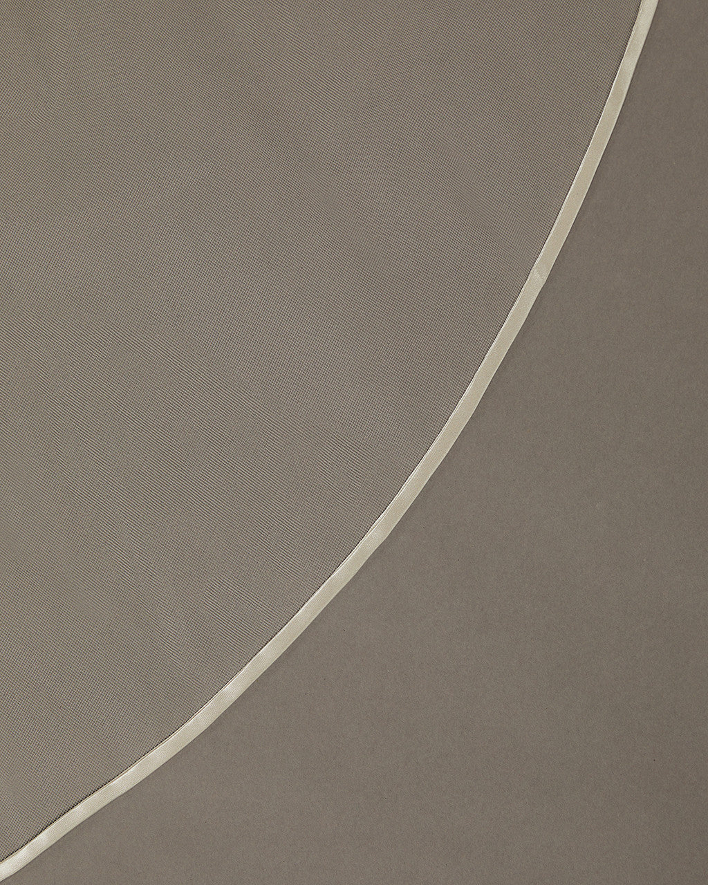 Waltz Waterfall Veil with Satin Ribbon Trim