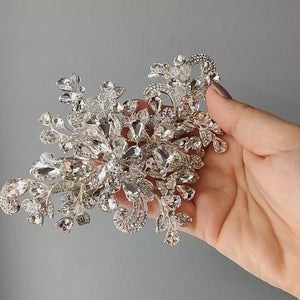 Glamorous Crystal Wedding Headpiece