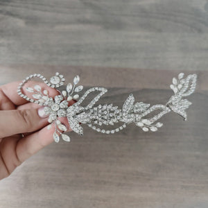 Antique Silver Wedding Hair Clip