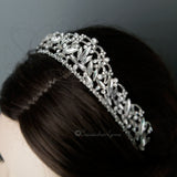 Antique Silver Wedding Tiara - Tiara - Cassandra Lynne