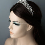 Antique Silver Wedding Tiara - Tiara - Cassandra Lynne