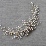 Baroque Pearls and Crystals Bridal Headpiece - Hair Comb - Cassandra Lynne