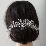 Baroque Pearls and Crystals Bridal Headpiece - Hair Comb - Cassandra Lynne