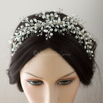Baroque Pearls and Crystals Bridal Headpiece - Hair Comb - Cassandra Lynne