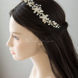 Beach Bride Hair Vine of Starfish and Shell - Hair Vine - Cassandra Lynne