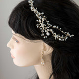Beach Bride Starfish Headpiece in Light Gold - Hair Vine - Cassandra Lynne
