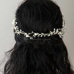 Beach Bride Starfish Headpiece in Light Gold - Hair Vine - Cassandra Lynne