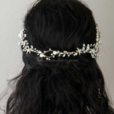 Beach Bride Starfish Headpiece in Light Gold - Hair Vine - Cassandra Lynne