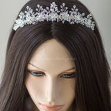 Beach Tiara of Crystals and Starfish - Tiara - Cassandra Lynne