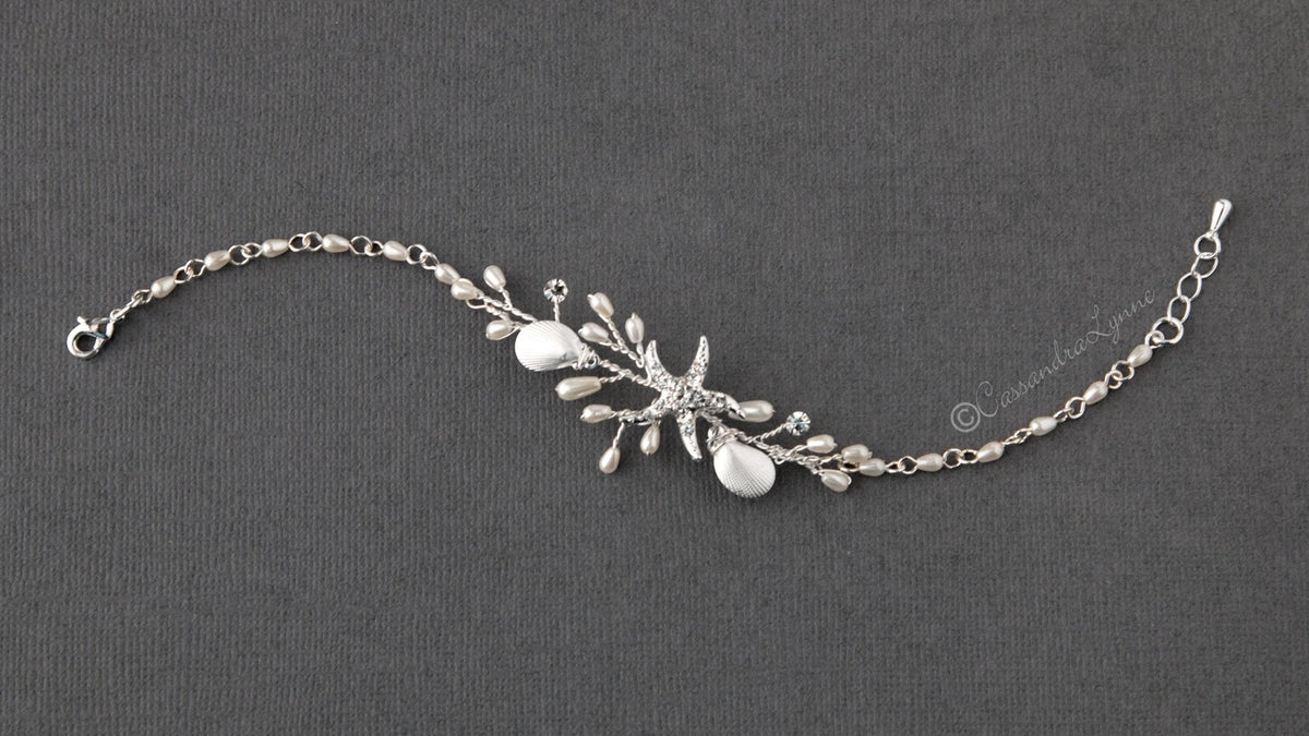 Beach Wedding Bracelet with Starfish - Bracelet - Cassandra Lynne