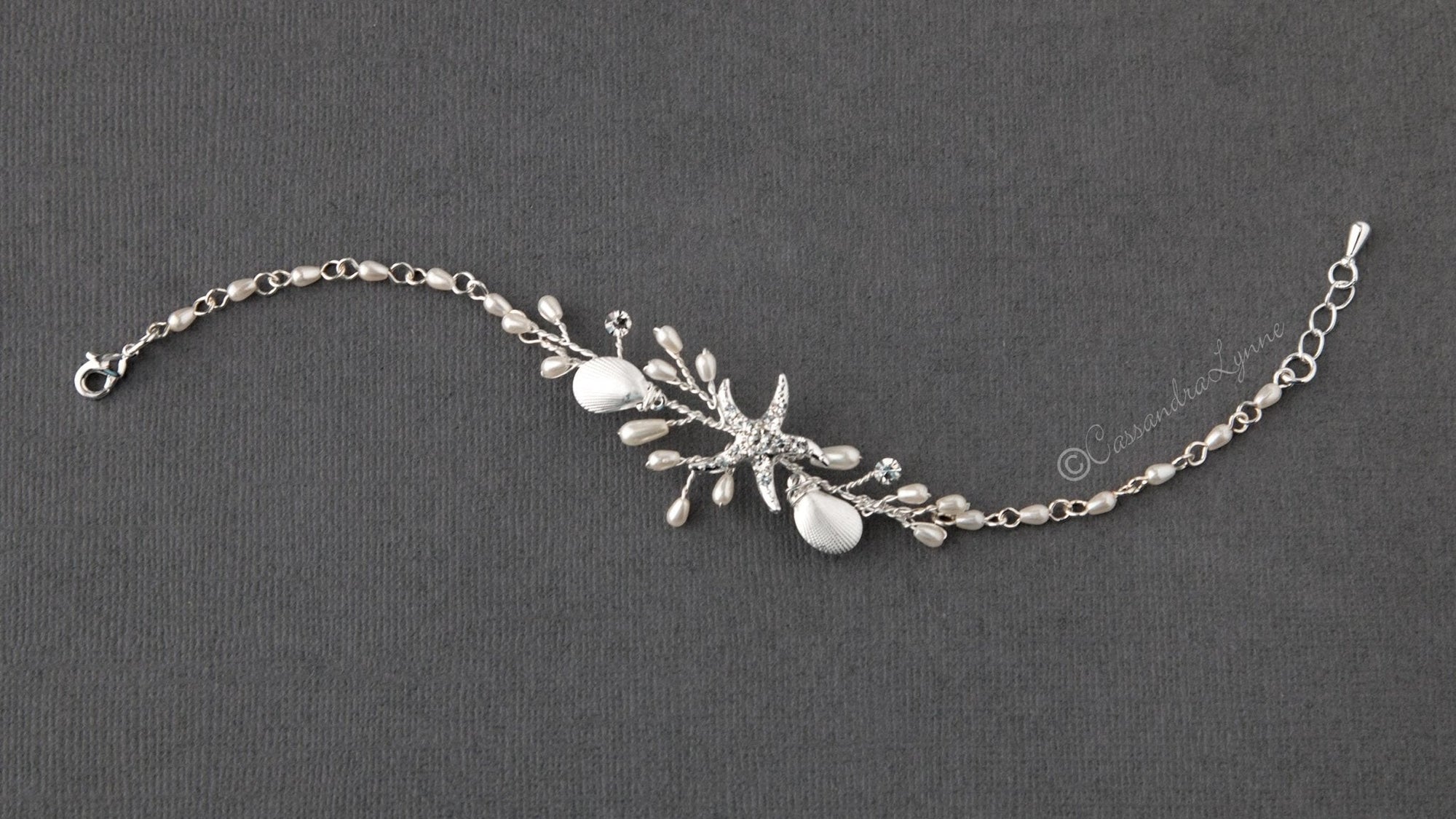 Beach Wedding Bracelet with Starfish - Bracelet - Cassandra Lynne