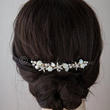 Beach Wedding Headpiece of Starfish and Shell Flowers - Hair Comb - Cassandra Lynne