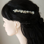 Beach Wedding Headpiece of Starfish and Shell Flowers - Hair Comb - Cassandra Lynne