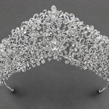 Beautiful Crystal Beaded Crown - Tiara - Cassandra Lynne
