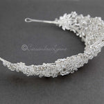 Beautiful Crystal Beaded Crown - Tiara - Cassandra Lynne