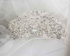 Beautiful Crystal Beaded Crown