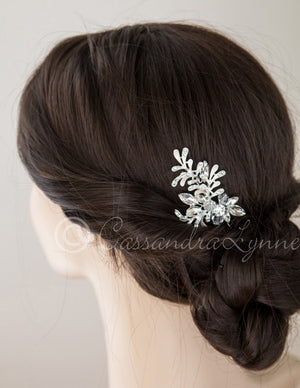 Bridal Hair Pin of Crystal and Rhinestone Model