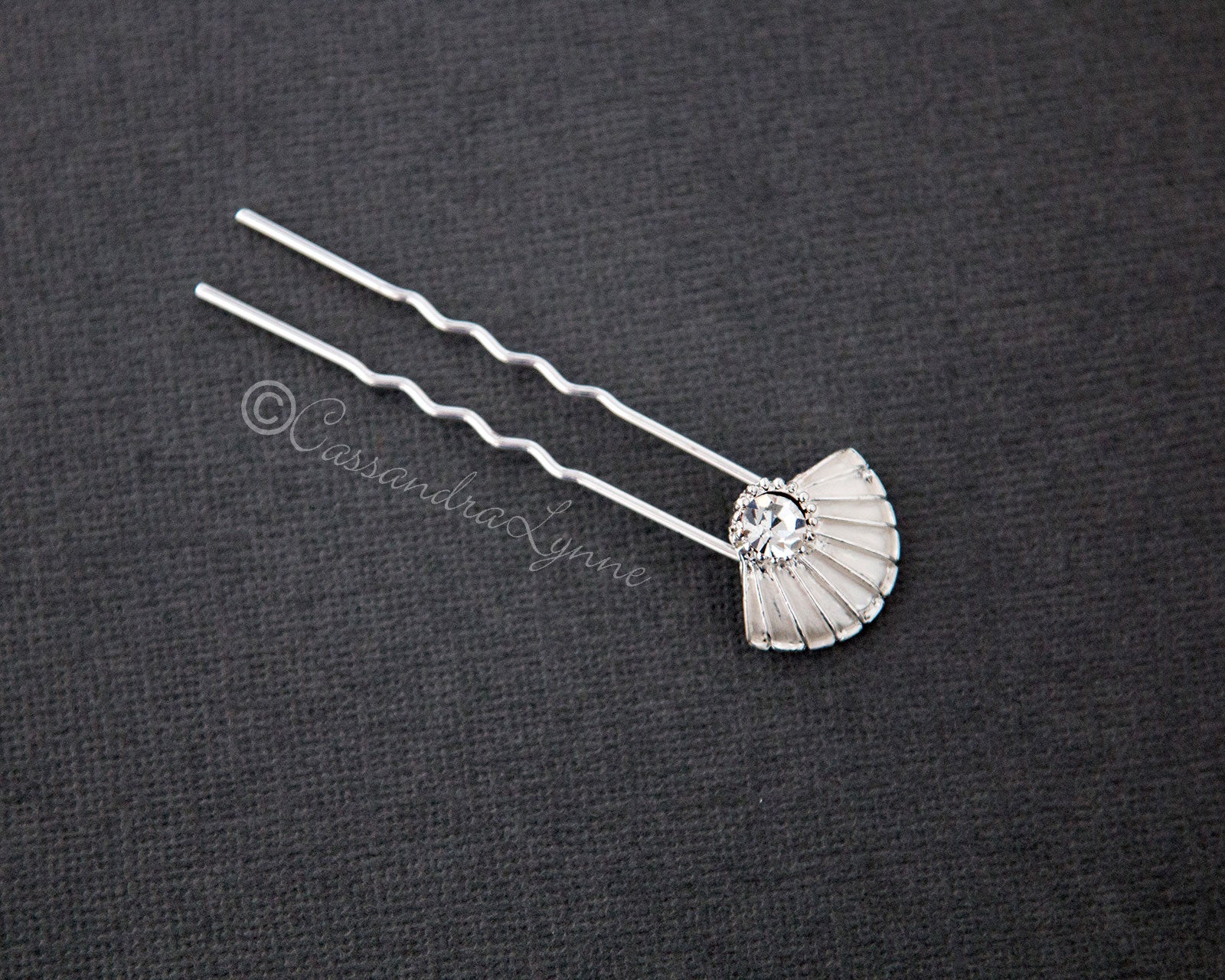 Beach Wedding Hair Pin Shell