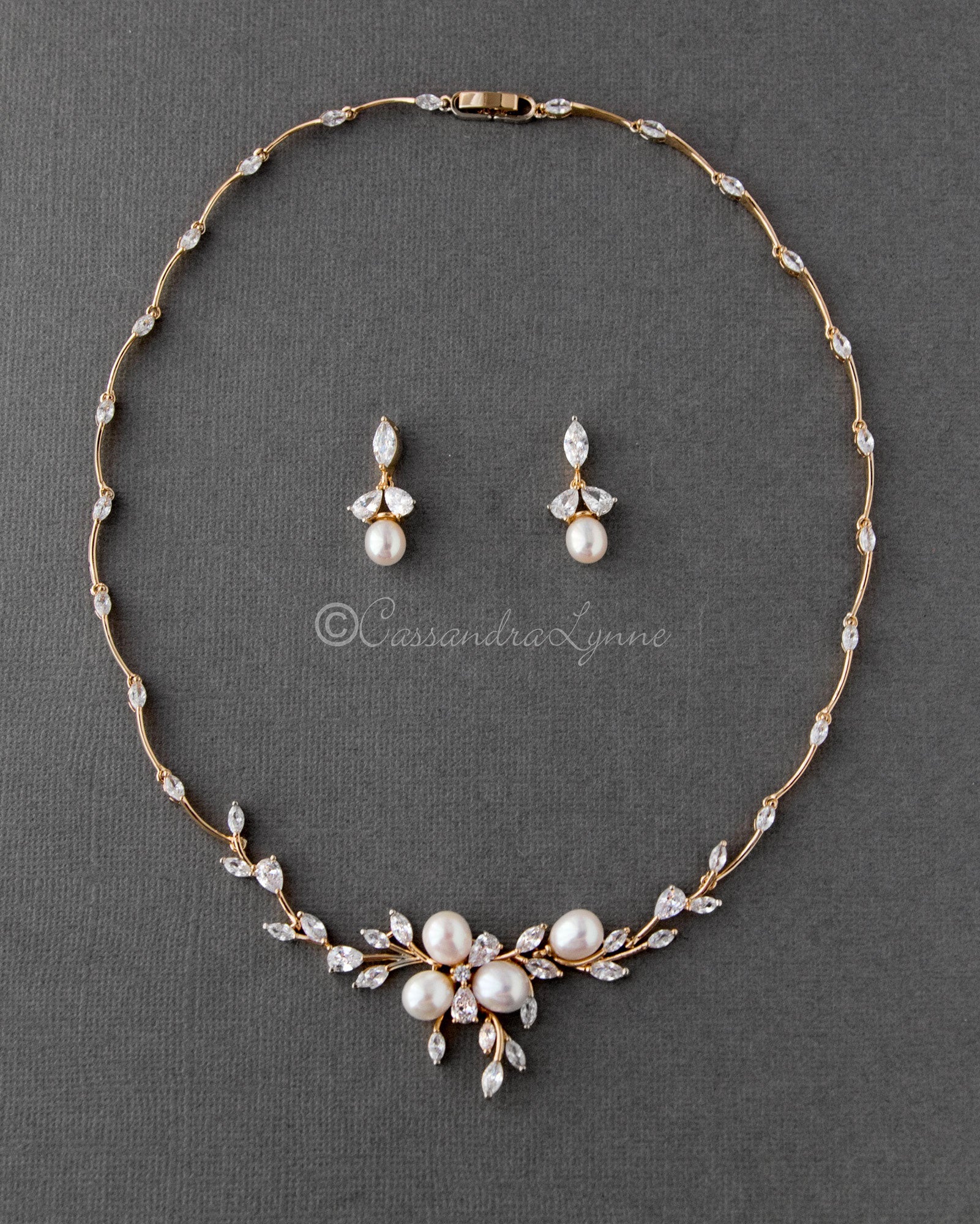 Pink Pearl Necklace Single Pearl Pendant Weddin... - Folksy