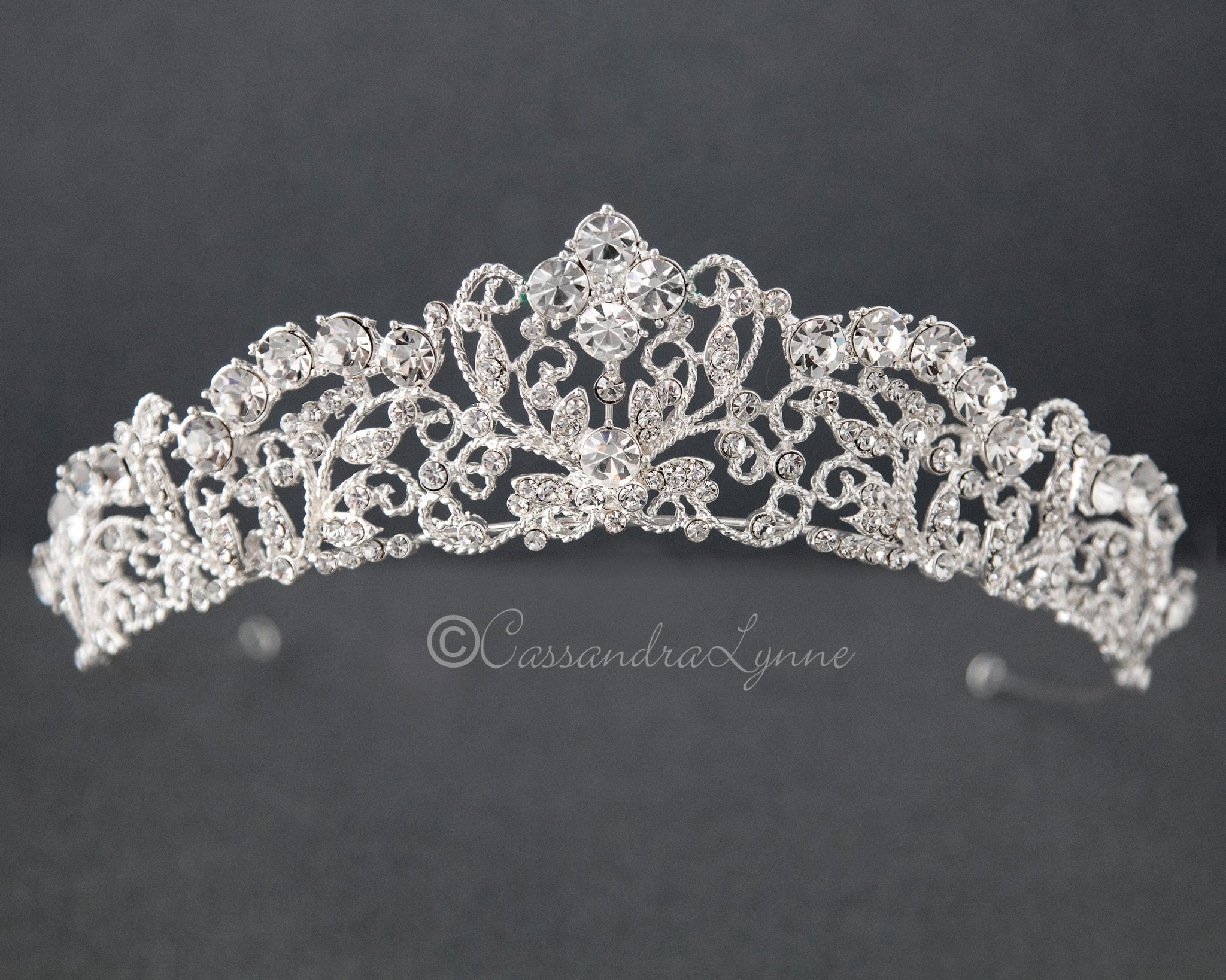 Classic Filigree Wedding Tiara - Tiara - Cassandra Lynne