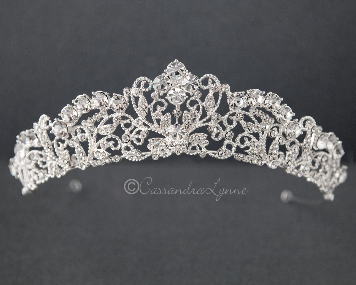 Classic Filigree Wedding Tiara - Tiara - Cassandra Lynne