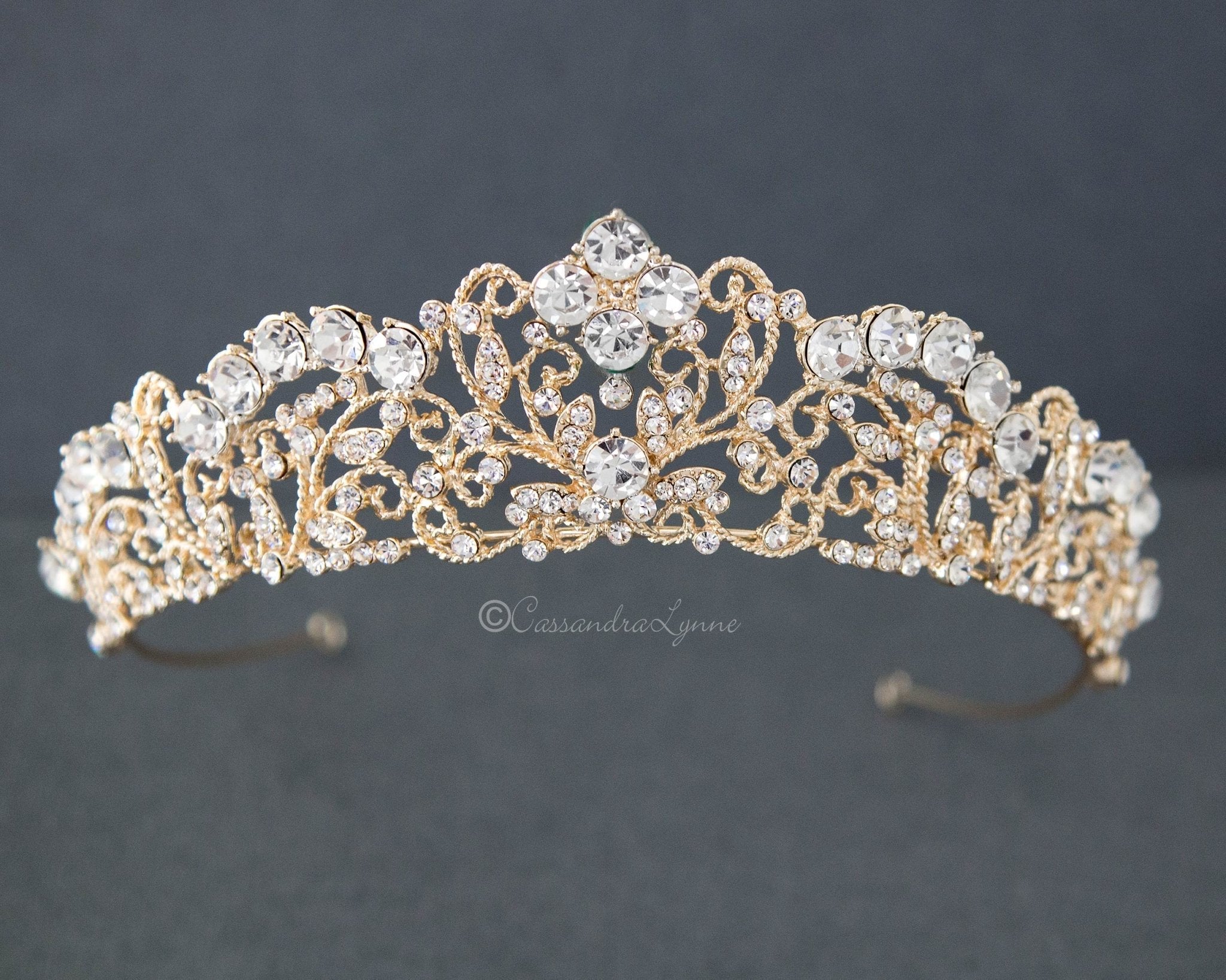 Classic Filigree Wedding Tiara - Tiara - Cassandra Lynne