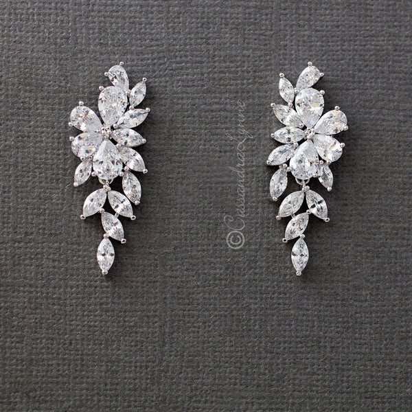 clip-on-cz-earrings-teardrop-