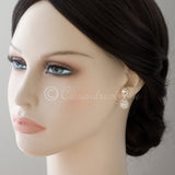 Clip - On Double Teardrop Cut CZ Drop Earrings - Earrings - Cassandra Lynne