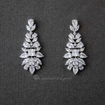 Clip On Vintage Drop Bridal Earrings - Earrings - Cassandra Lynne