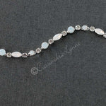 Crystal Bracelet with White Opal Accents - Bracelet - Cassandra Lynne