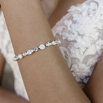 Crystal Bracelet with White Opal Accents - Bracelet - Cassandra Lynne