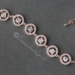 Crystal Halo Bridal Bracelet - Bracelet - Cassandra Lynne