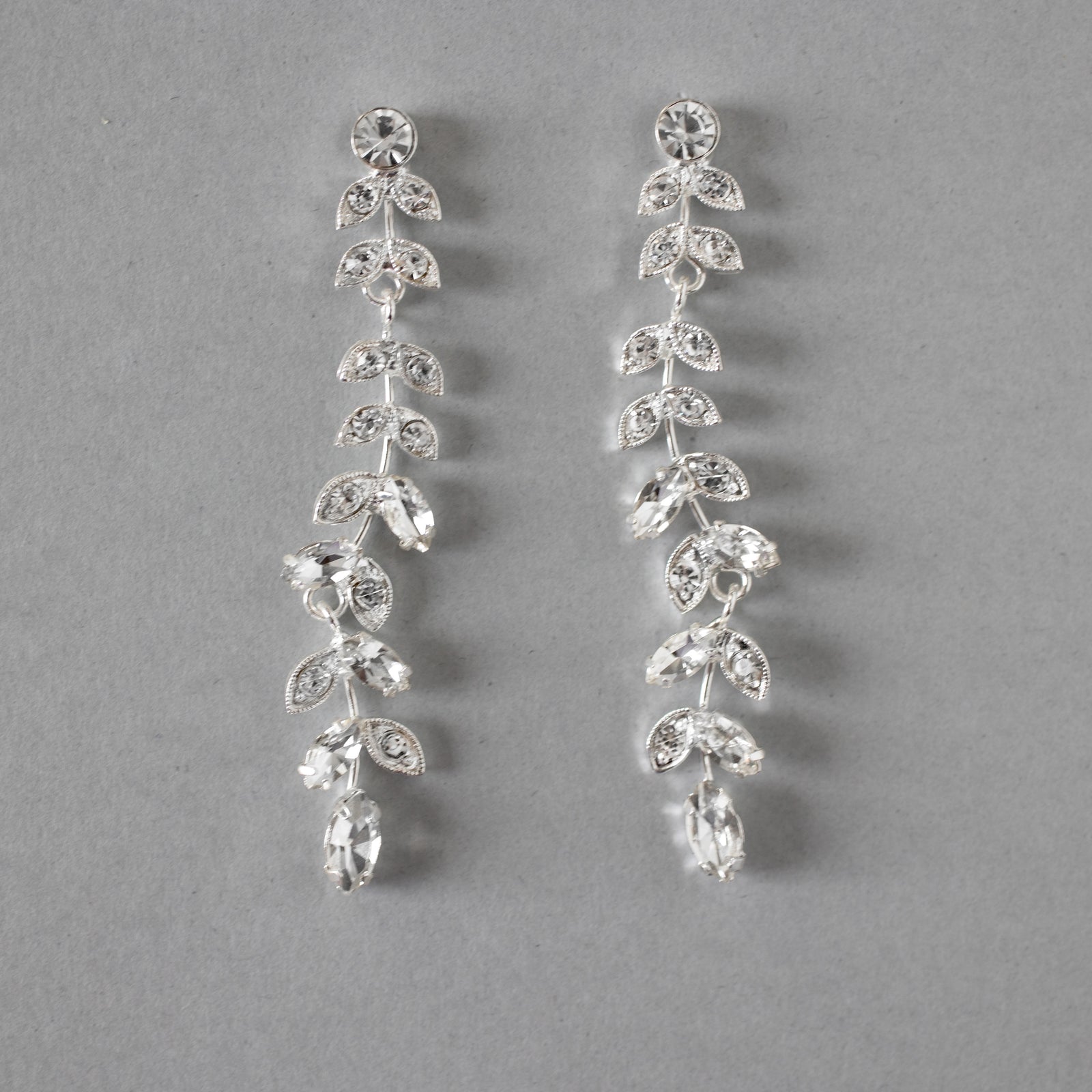 AAA Big Freshwater Pearl Drop Earrings With Crystal Wedding Jewelry Br –  Huge Tomato