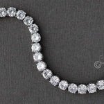 Cubic Zirconia Tennis Bridal Bracelet - Bracelet - Cassandra Lynne