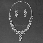 CZ Bridal Necklace Set of Multi - Shape Jewels - Necklace Set - Cassandra Lynne