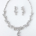 CZ Bridal Necklace Set of Multi - Shape Jewels - Necklace Set - Cassandra Lynne