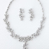 CZ Bridal Necklace Set of Multi - Shape Jewels - Necklace Set - Cassandra Lynne