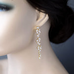 CZ Marquise Bridal Drop Earrings - Earrings - Cassandra Lynne