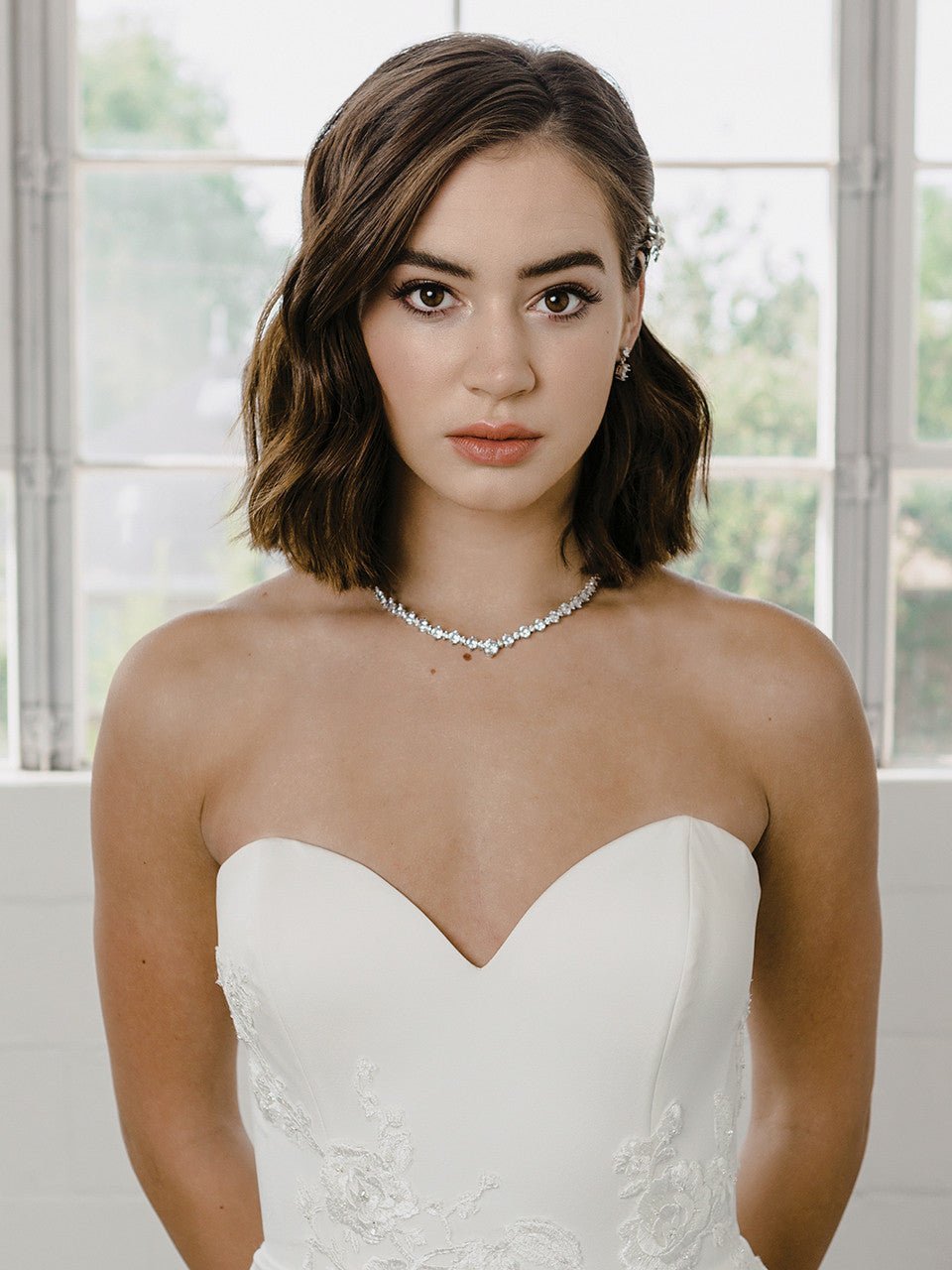 CZ Necklace and Earring Set - Necklace Set - Cassandra Lynne