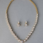 CZ Necklace and Earring Set - Necklace Set - Cassandra Lynne