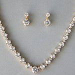 CZ Necklace and Earring Set - Necklace Set - Cassandra Lynne